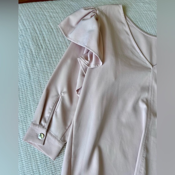 Pastel pink blouse with ruffles - Picture 8 of 10